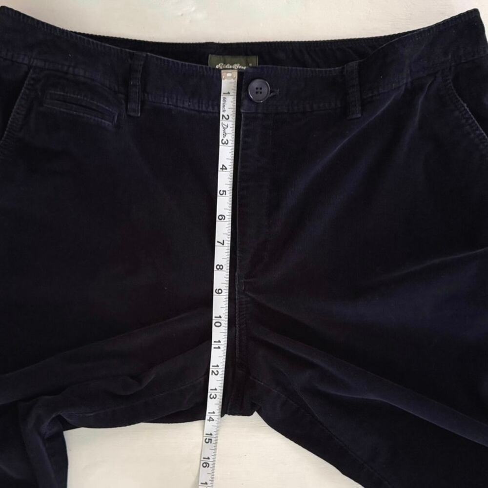 Eddie Bauer Corduroy Bootcut Pants Womens Size 18 Tall Work Dark Academia Casual - Picture 11 of 15